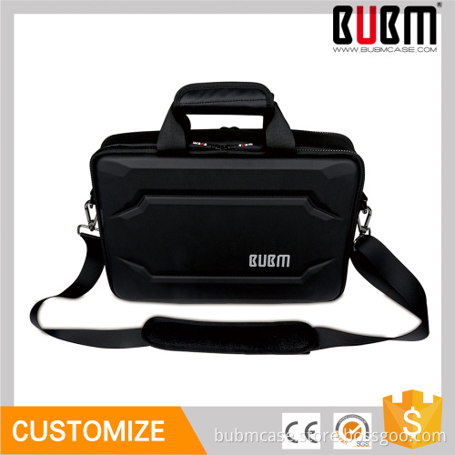 Eco-friendly BUBM bussiness black laptop bag with logo